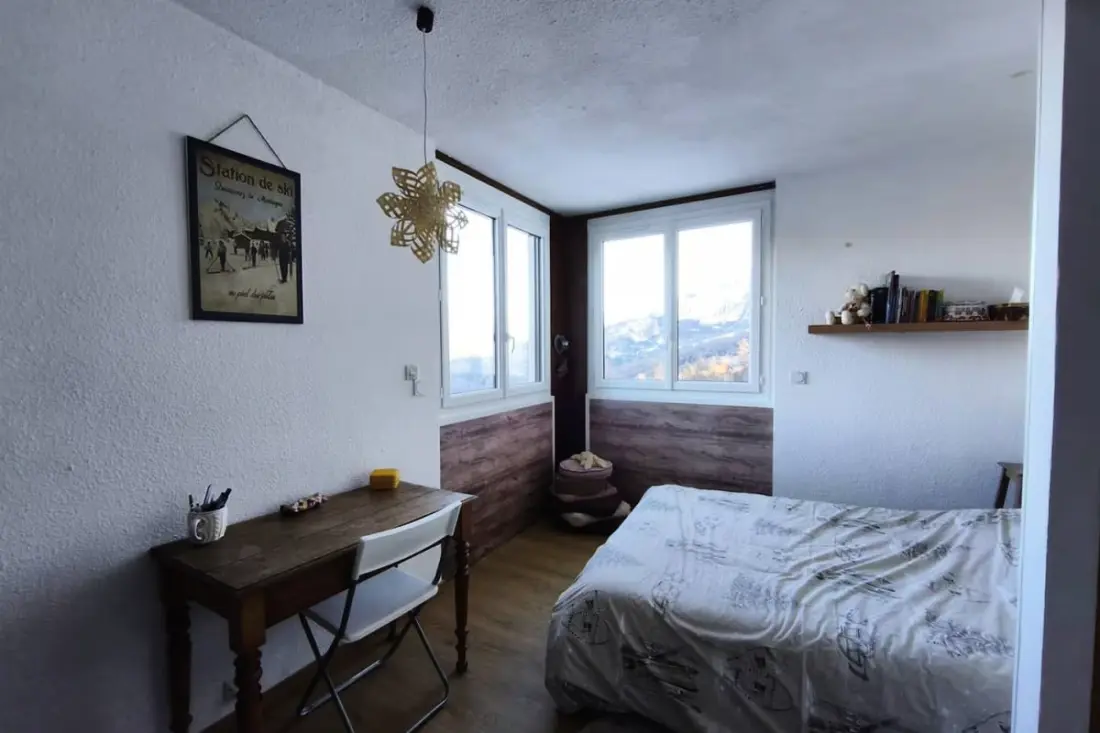 Ski Aux Pieds : Grand F3 De 60m2 Au Sauze
