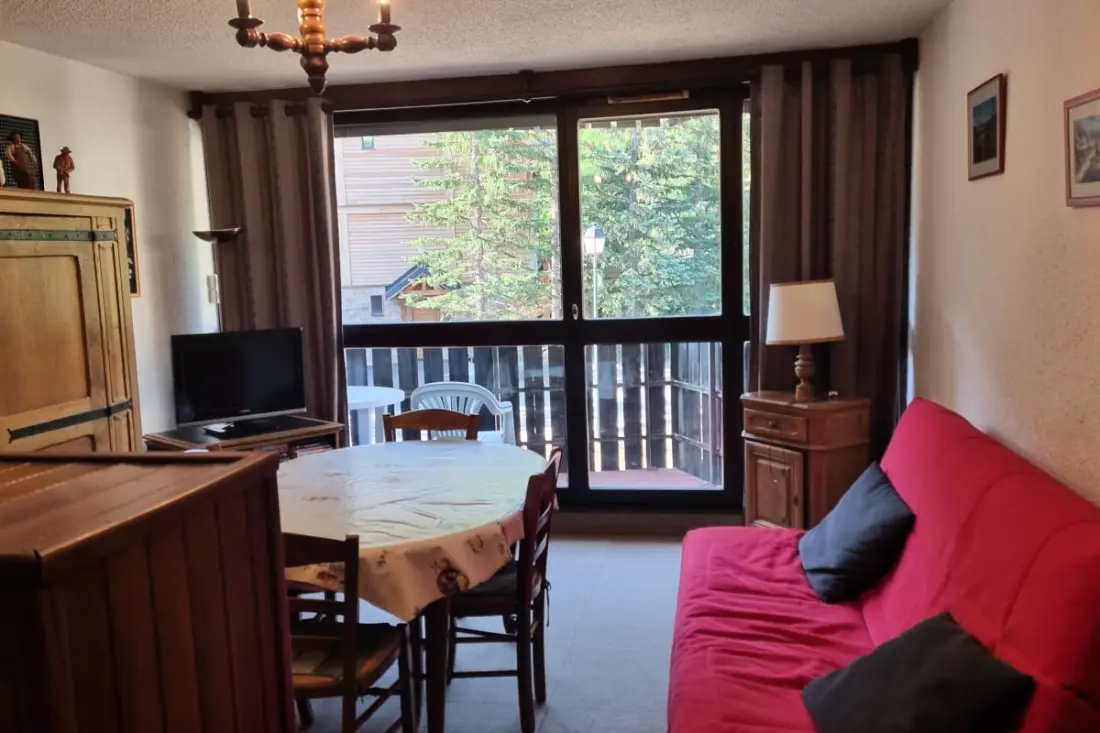 Studio Pied Des Pistes Avec Balcon