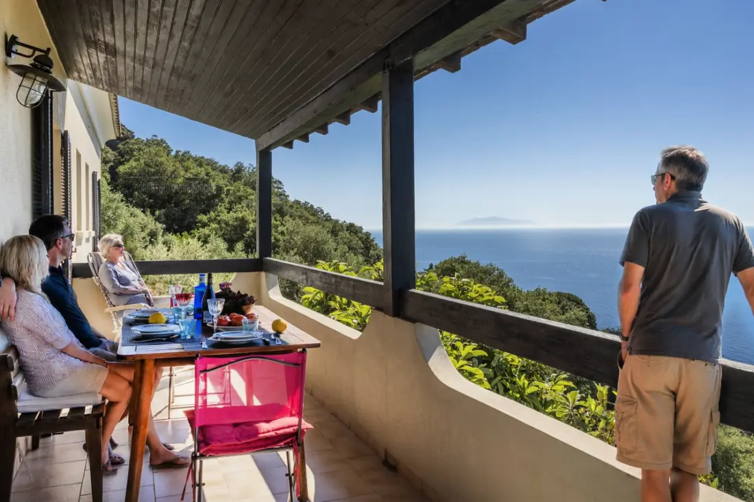 Casa Onda Di Luna – Maison Avec Vue Mer Panoramique à Erbalunga