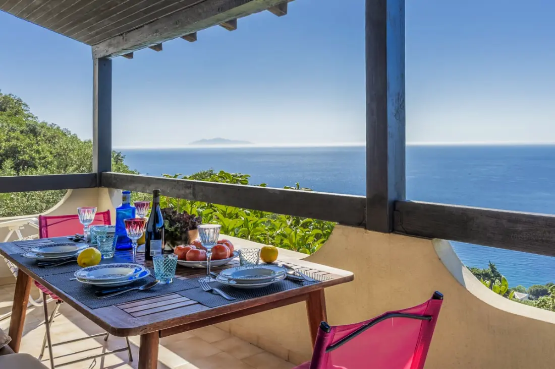 Casa Onda Di Luna – Maison Avec Vue Mer Panoramique à Erbalunga