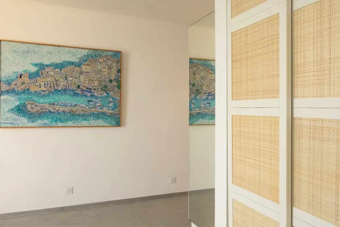 U Mare In Casa – Studio Vue Mer Avec Accès Direct Au Littoral à Erbalunga