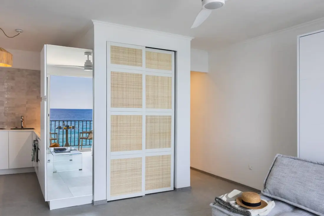 U Mare In Casa – Studio Vue Mer Avec Accès Direct Au Littoral à Erbalunga