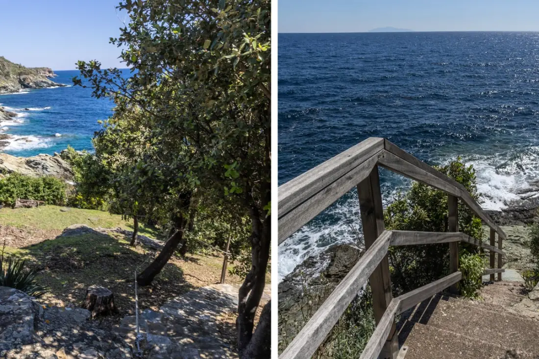 Vill'a Fiurentina – Erbalunga, Piscine à Débordement Vue Mer