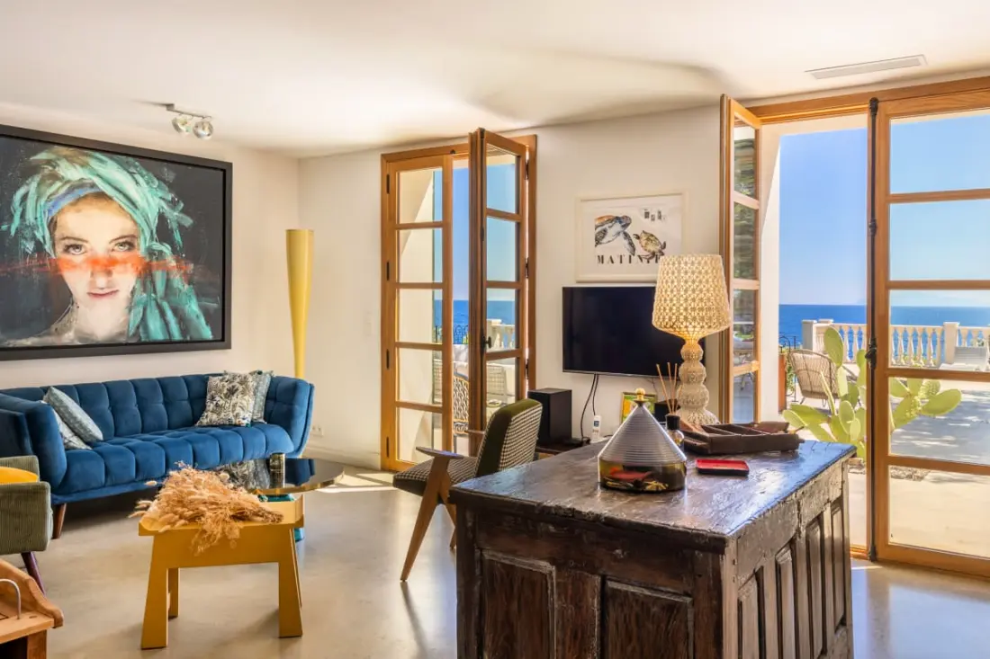 Vill'a Fiurentina – Erbalunga, Piscine à Débordement Vue Mer