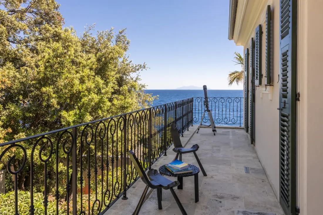 Vill'a Fiurentina – Erbalunga, Piscine à Débordement Vue Mer