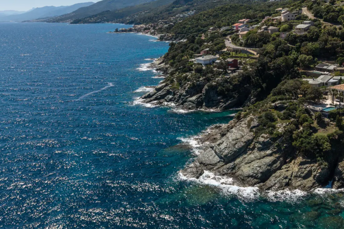Vill'a Fiurentina – Erbalunga, Piscine à Débordement Vue Mer