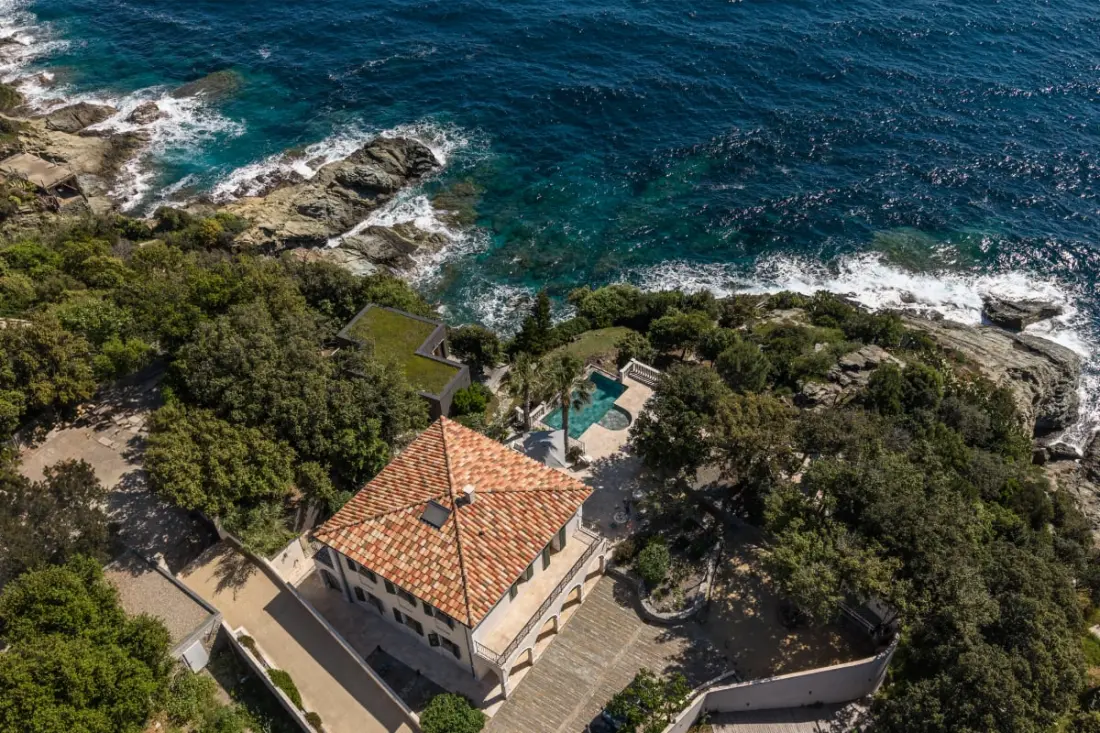 Vill'a Fiurentina – Erbalunga, Piscine à Débordement Vue Mer