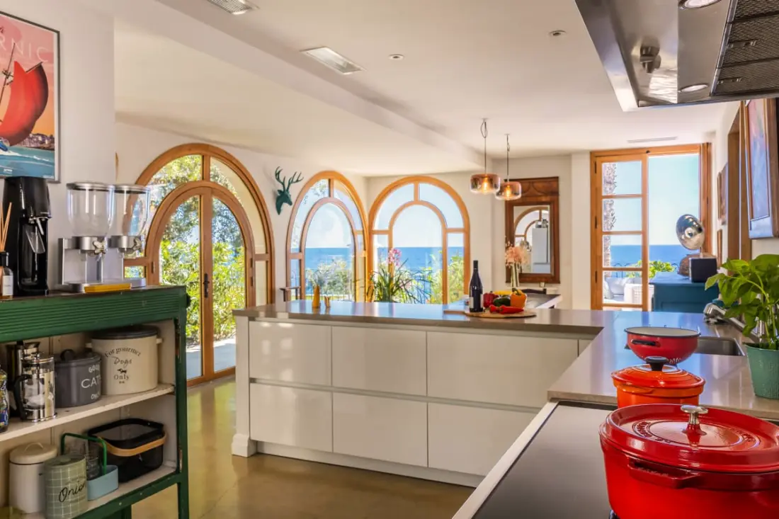 Vill'a Fiurentina – Erbalunga, Piscine à Débordement Vue Mer