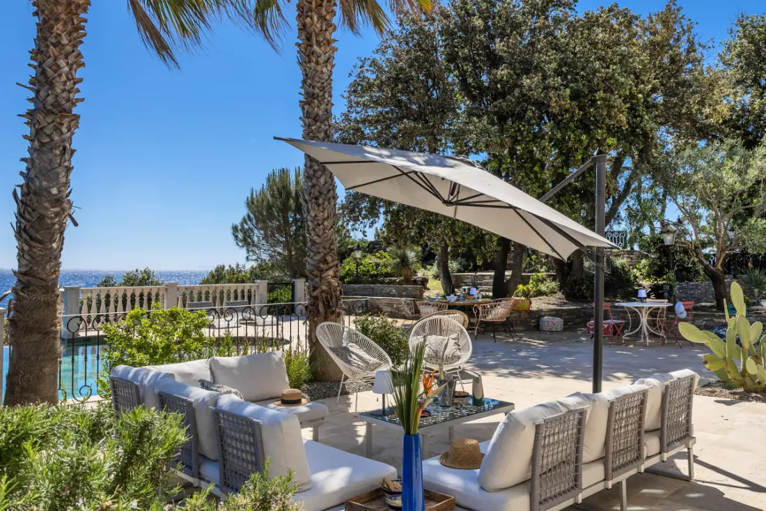 Vill'a Fiurentina – Erbalunga, Piscine à Débordement Vue Mer