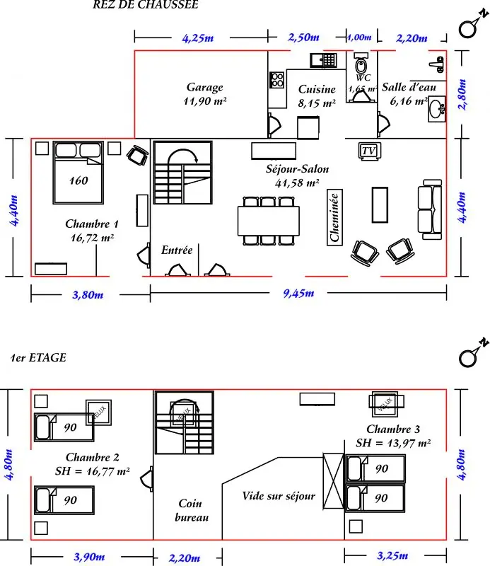 Gîte de France Gîtes de france® - les hauts talus 3 épis