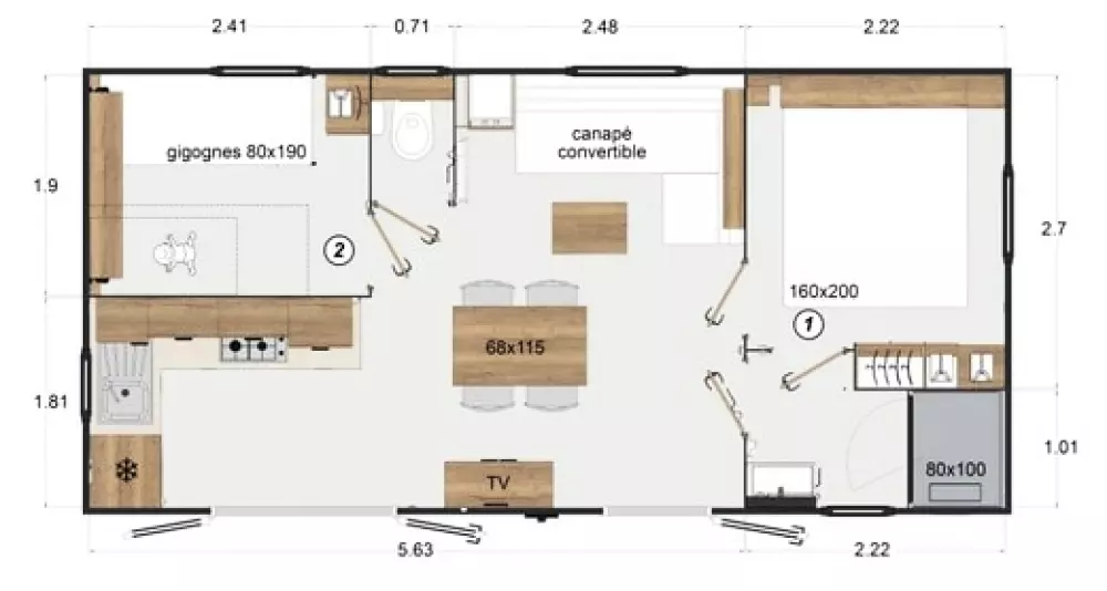 Camping Des Hautes Grées 3 étoiles★★★