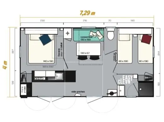 Flower Camping La Beaume 4 étoiles★★★★