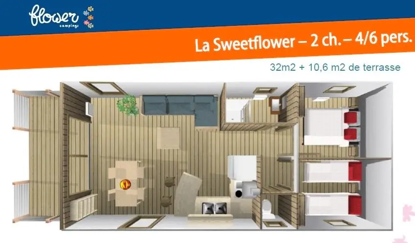 Flower Camping La Beaume 4 étoiles★★★★
