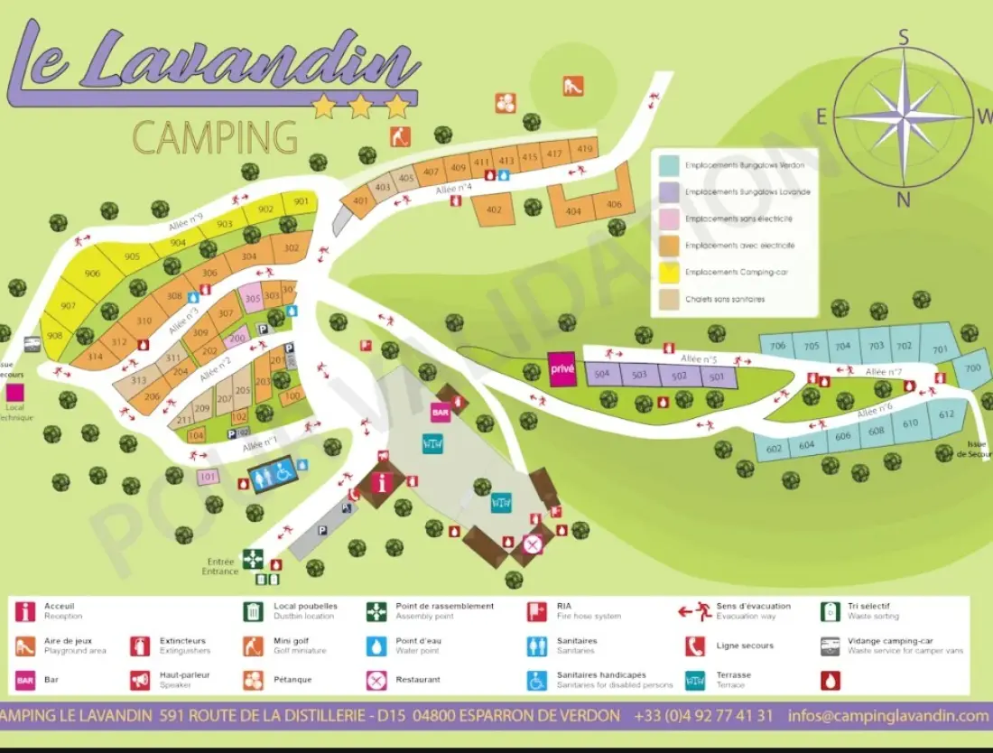 Ushuaïa Villages - Camping Le Lavandin 3 étoiles★★★
