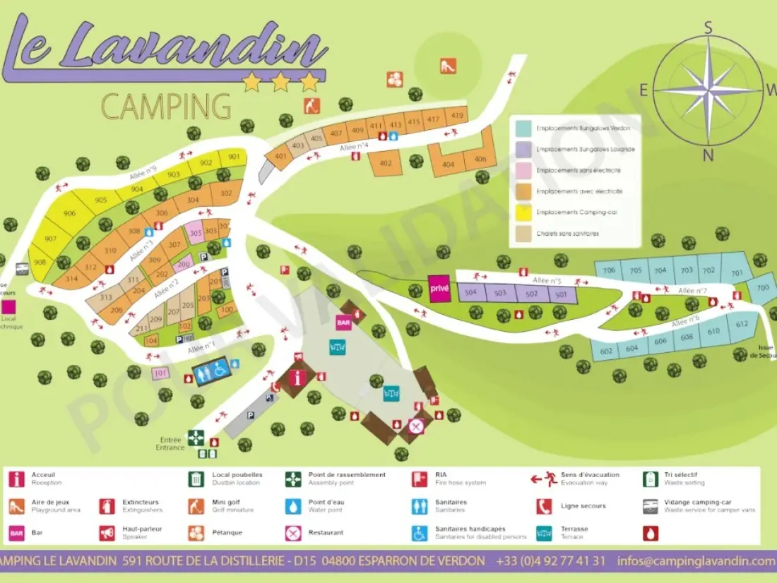 Ushuaïa Villages - Camping Le Lavandin 3 étoiles★★★