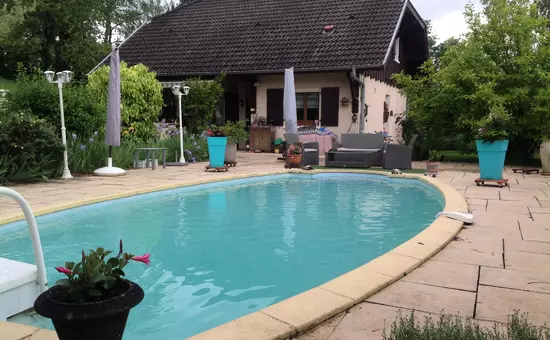 Maison 4 pièces 6 pers piscine privée