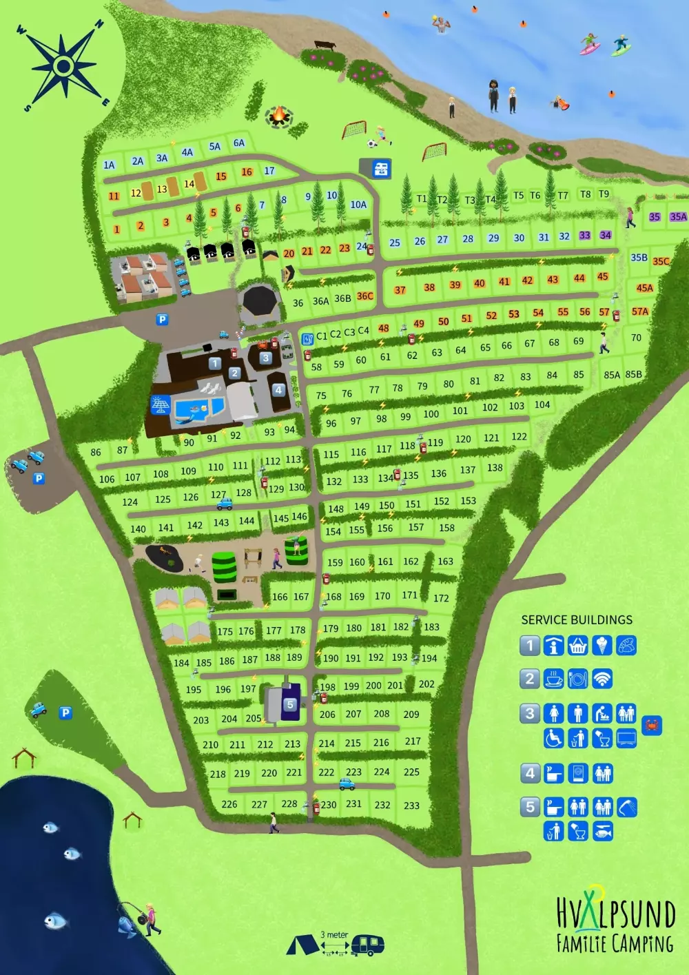 Hvalpsund Familie Camping 3 étoiles★★★