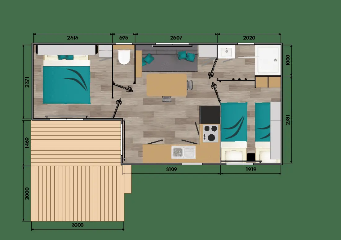 CAMPING LES RIVES DE VILAINE 2 étoiles★★