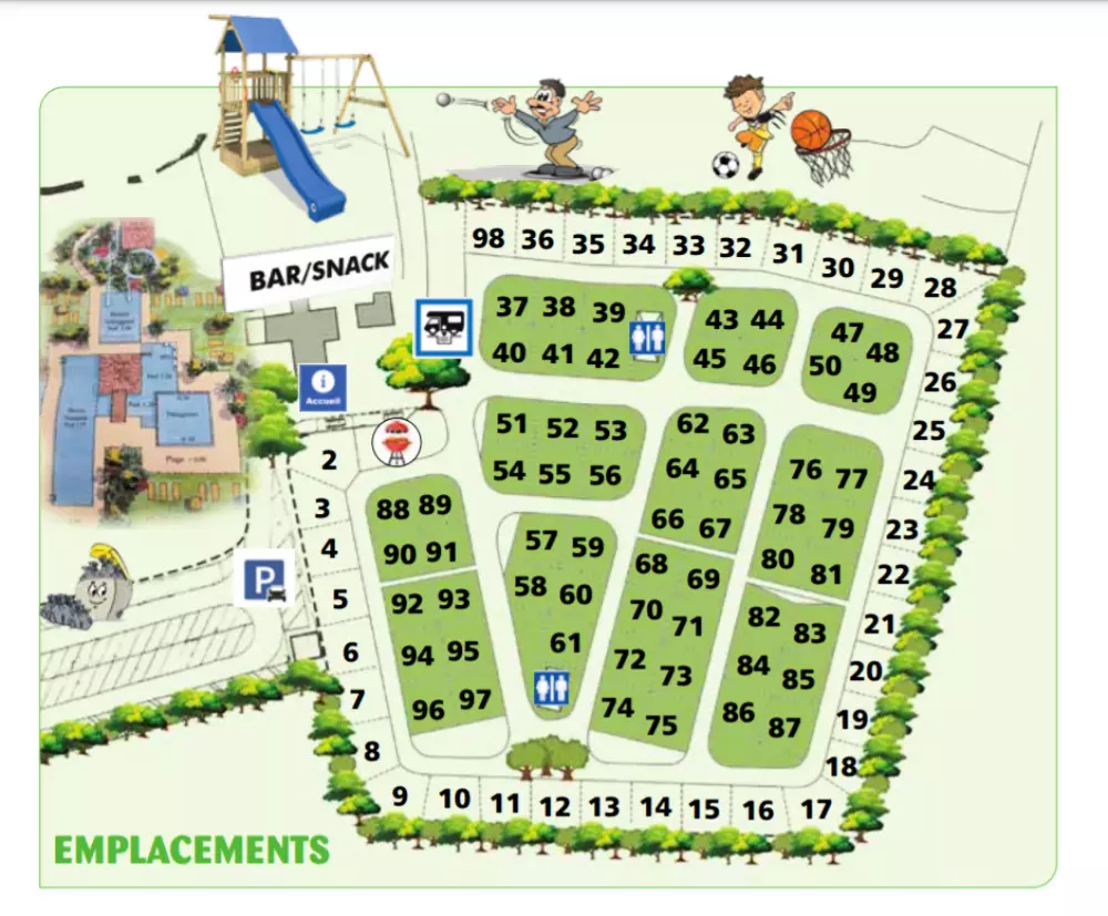 Ushuaïa Villages - Camping Le Port de Lacombe 3 étoiles★★★