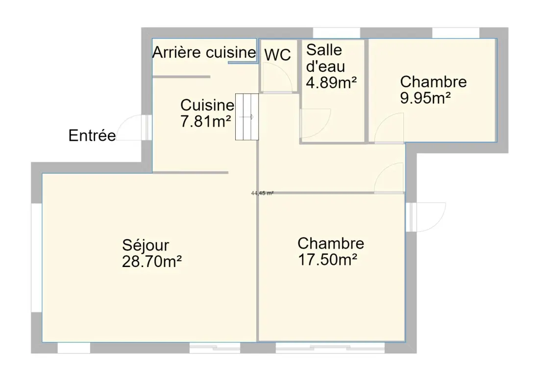 Gîte de France Chez monique 4/7 personnes à florac 3 épis