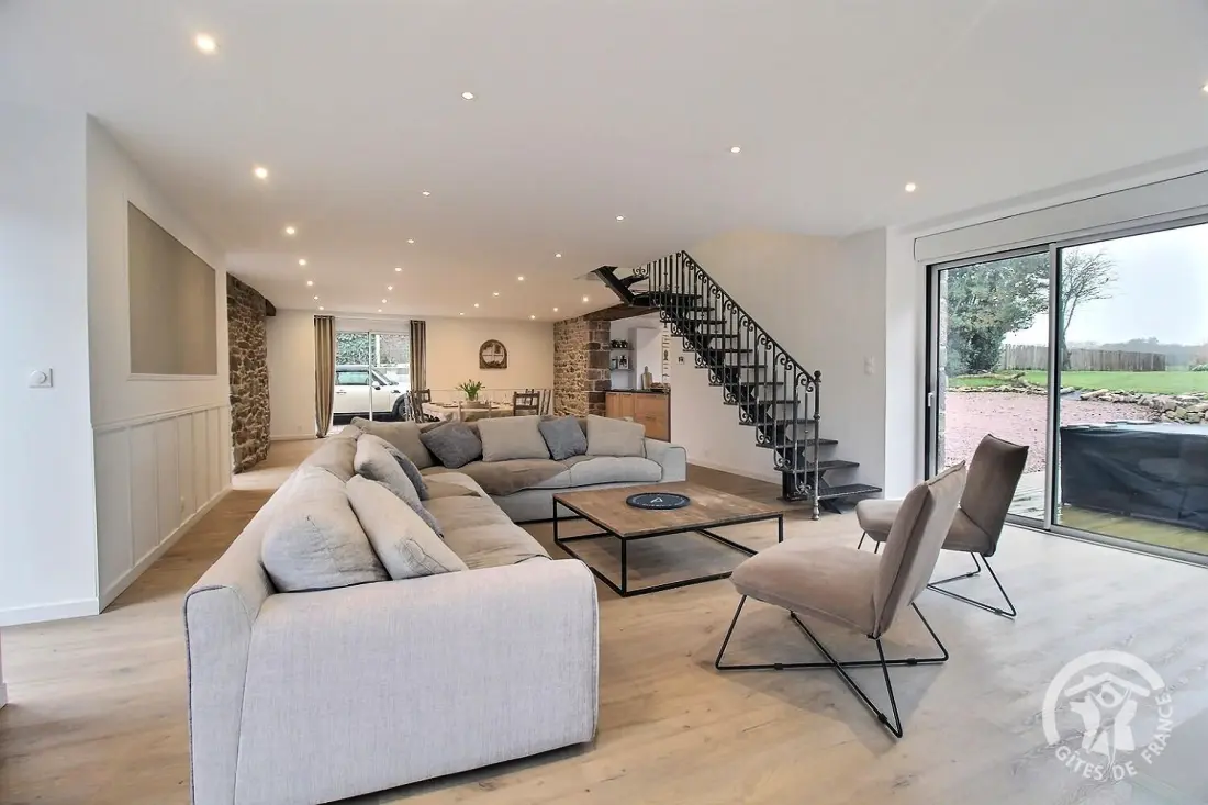 Gîte de France La maison de oueval 4 épis