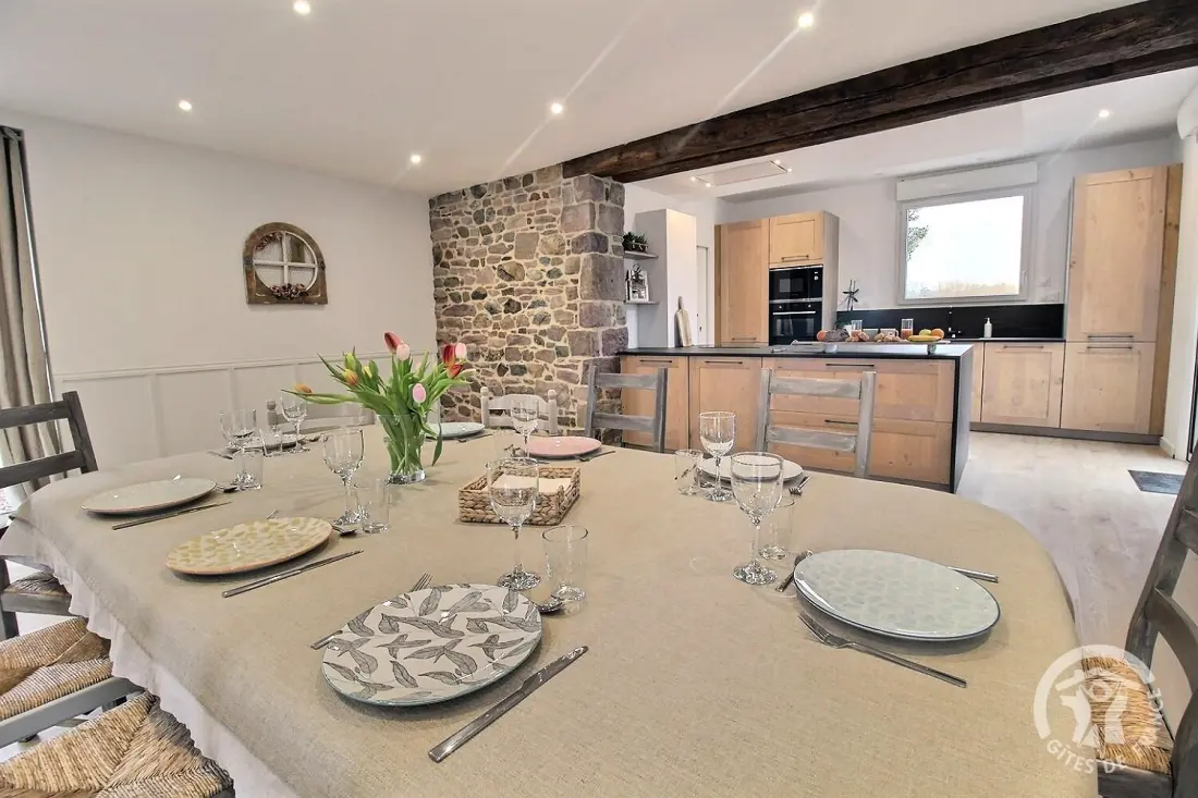 Gîte de France La maison de oueval 4 épis