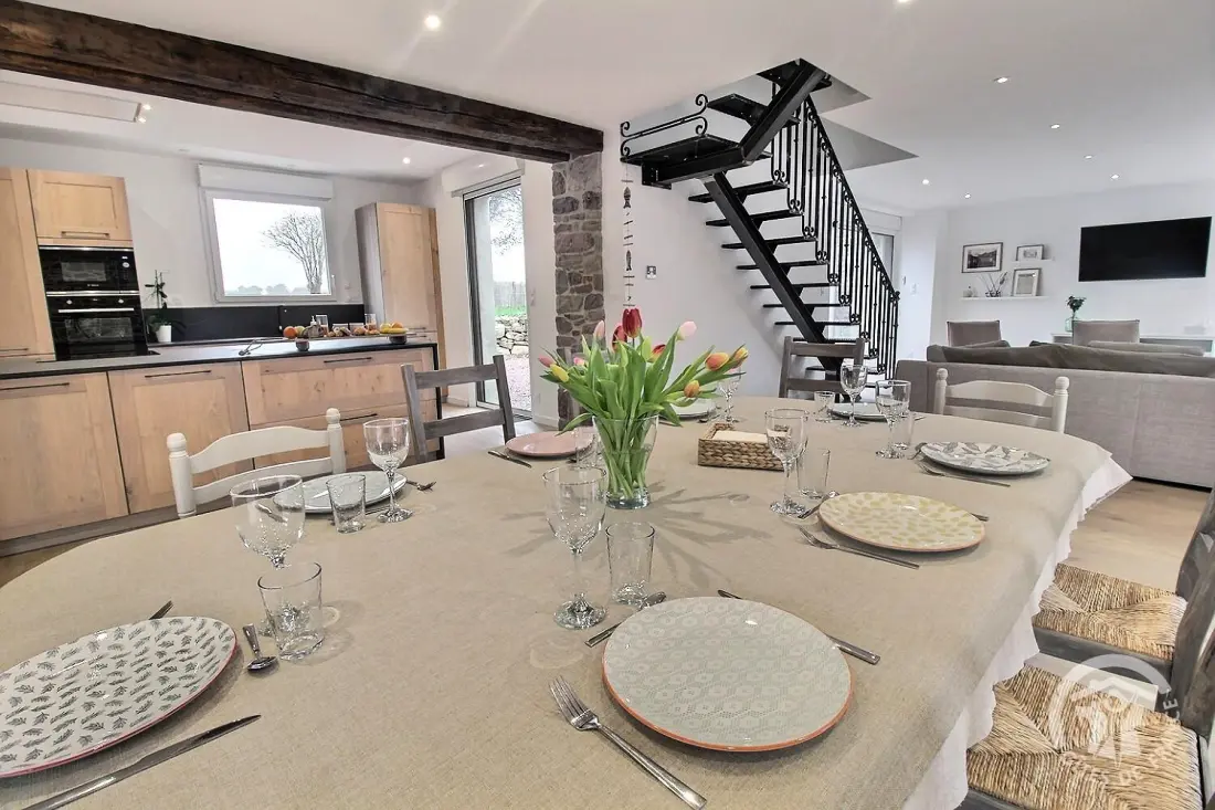 Gîte de France La maison de oueval 4 épis