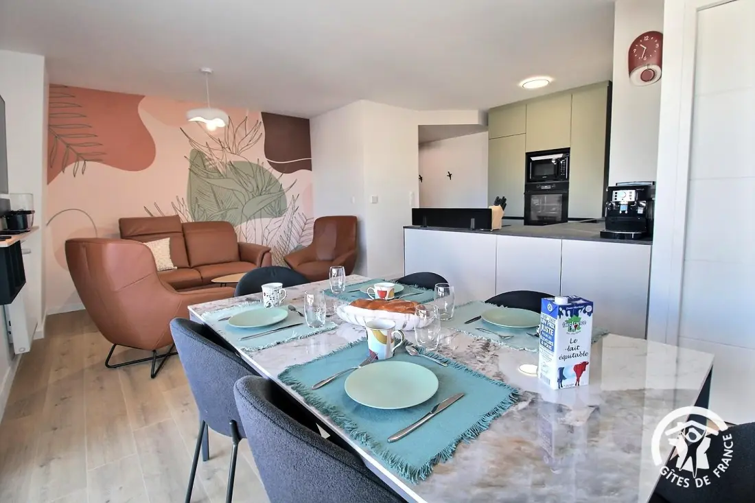 Gîte de France Le riva 3 épis