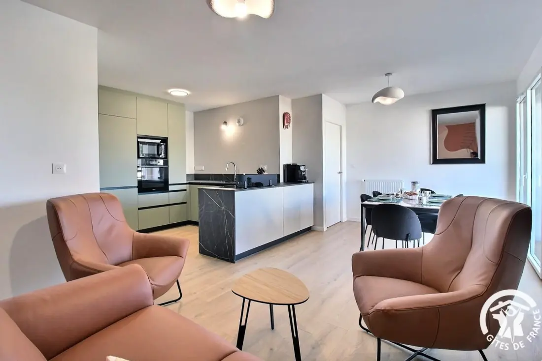 Gîte de France Le riva 3 épis