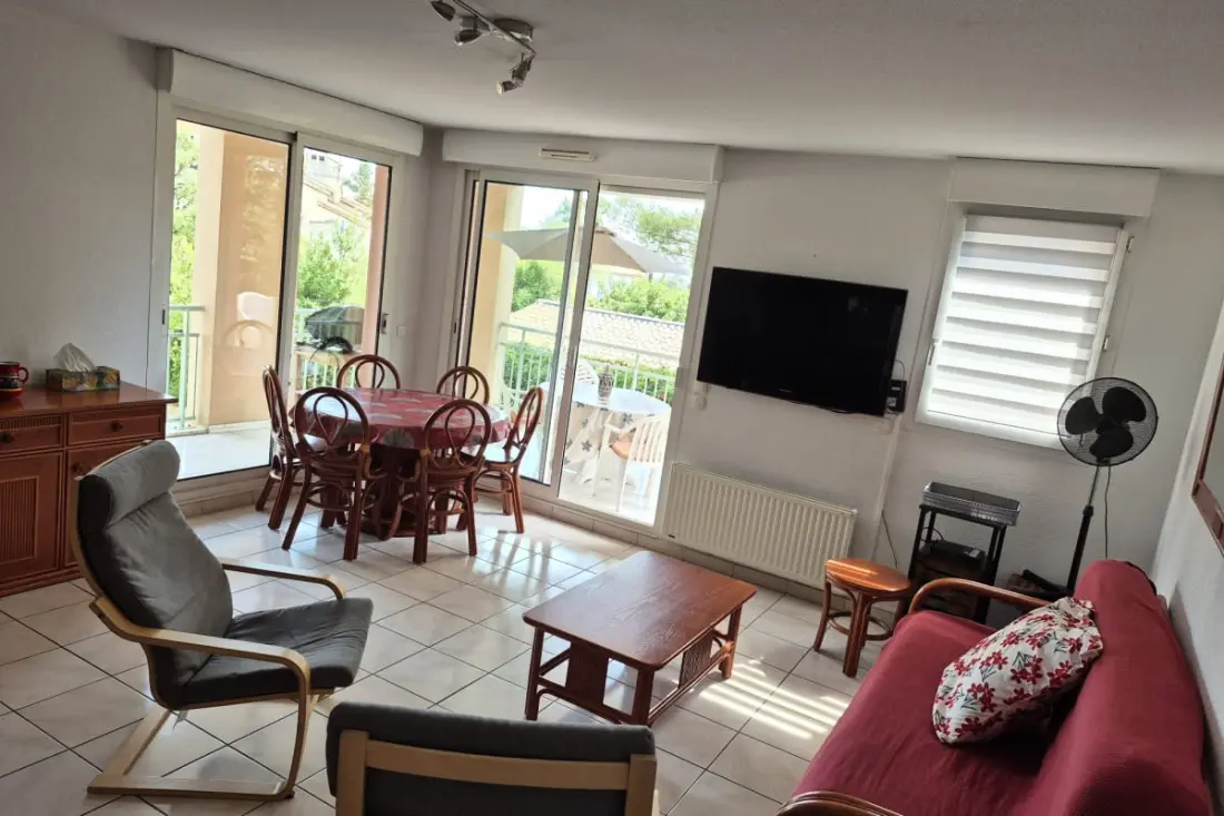 Appartement Avec Piscine,plage Et Commerces à Pied