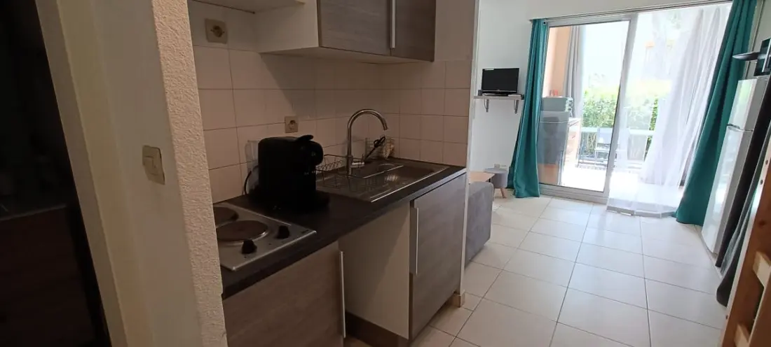 Joli Studio Rdj Résidence Avec Piscine