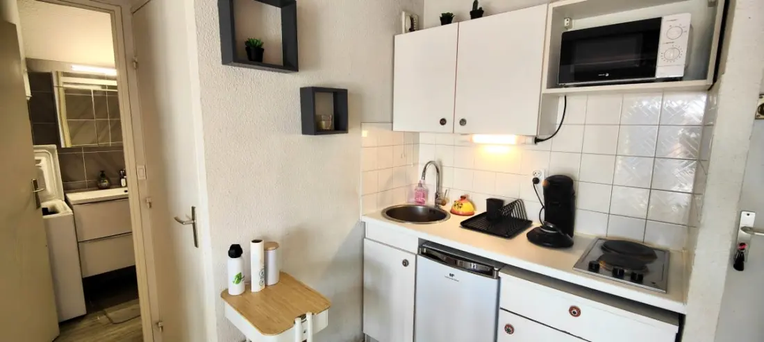 T2 Confortable Avec Piscine, Clim Et Garage