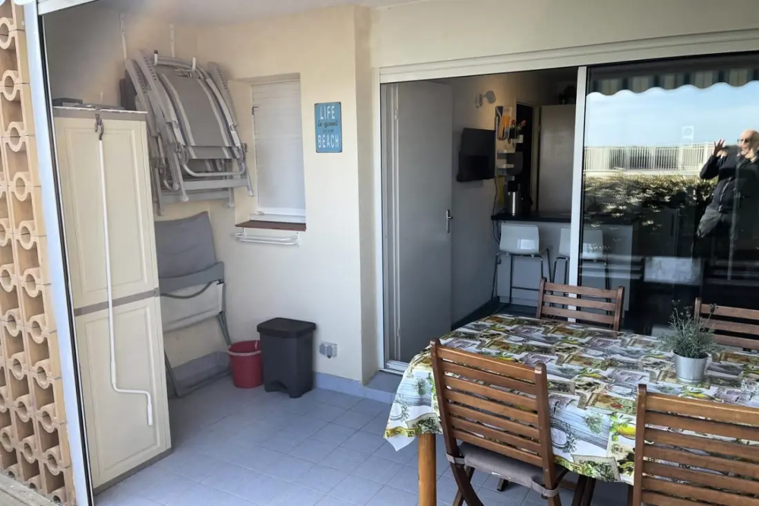 L'écume Des Mers Appartement Vue Mer Dans Résidence Avec Piscine.