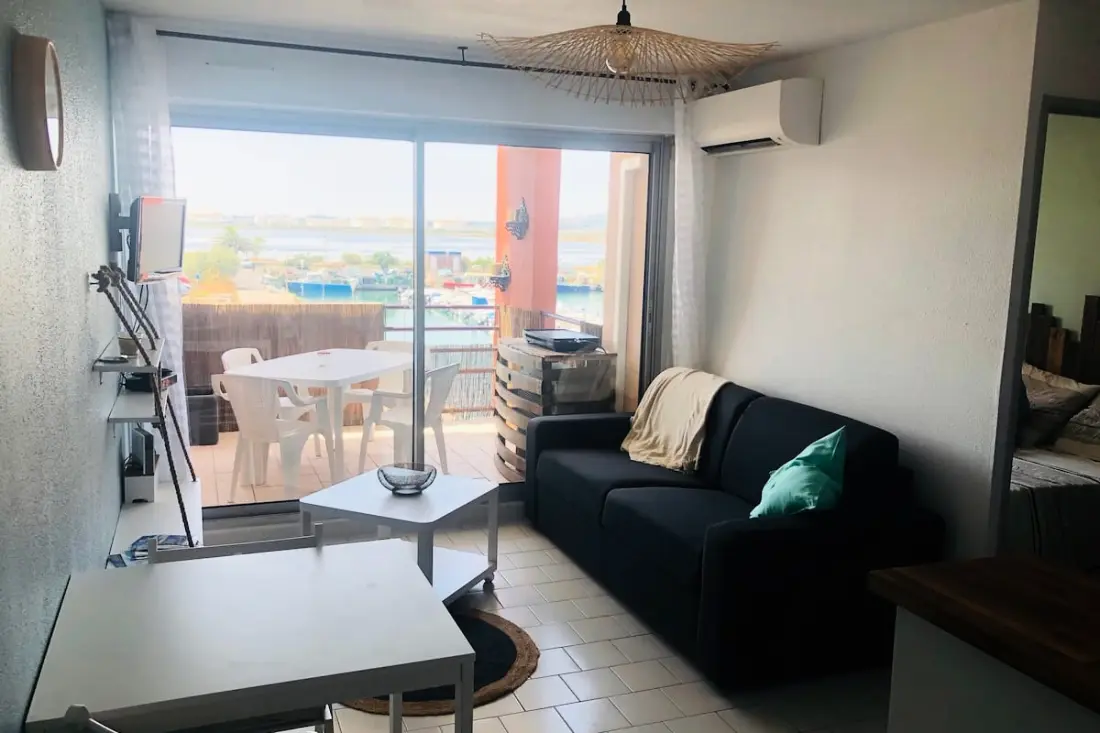 L’escale Marine 844 – T2 Climatisé, Terrasse &amp; Parking Privé
