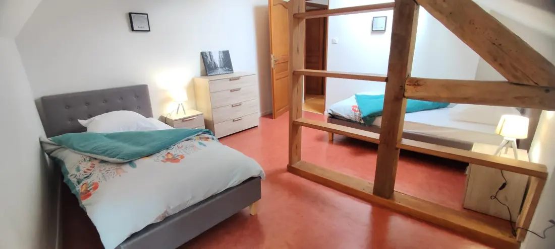 Gîte de France Le haut clocher 2 épis