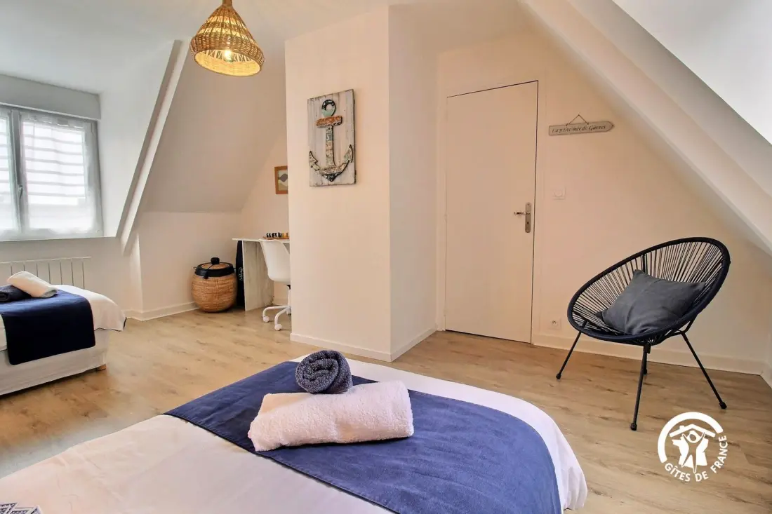 Gîte de France L'effet mer 3 épis