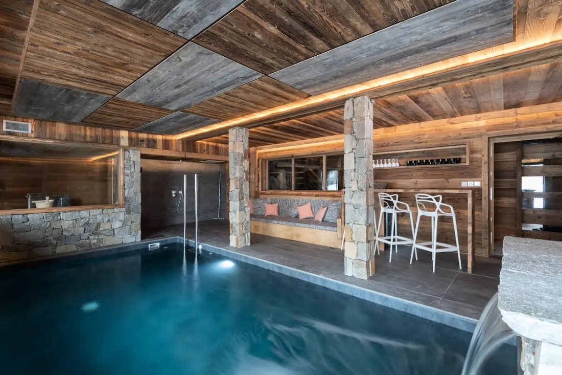 ✨ 2 étoiles★★la Vallée Cerena – Chalet D'exception Avec Piscine Intérieure Et Sauna