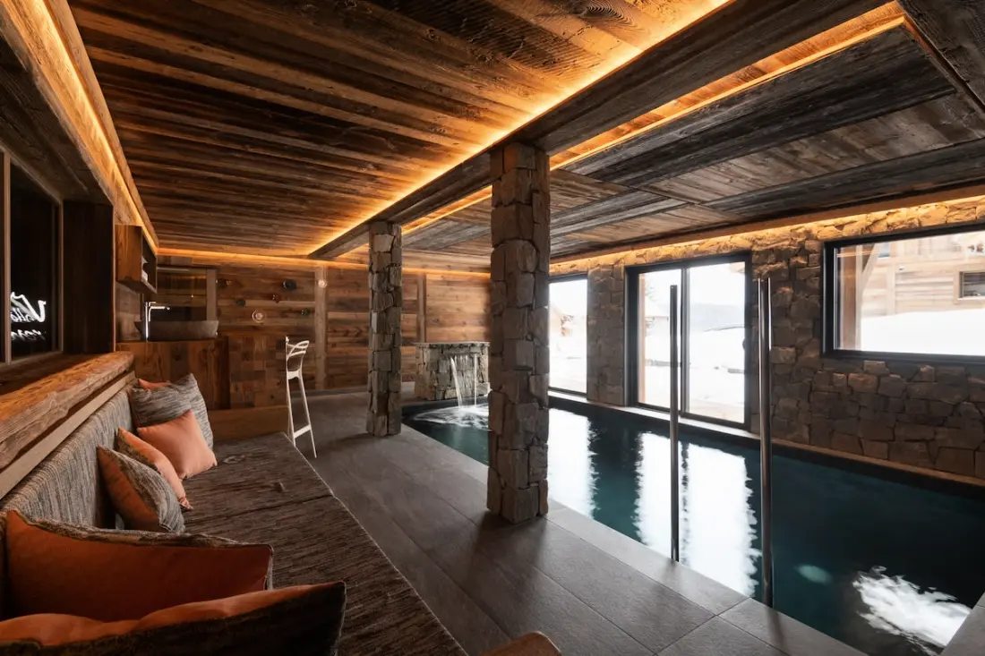 ✨ 2 étoiles★★la Vallée Cerena – Chalet D'exception Avec Piscine Intérieure Et Sauna