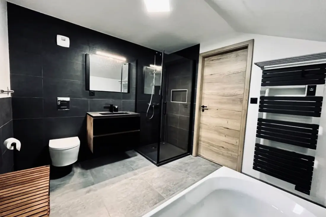 Maison Type Chalet – Sauna Et Balnéo – 14 Pers