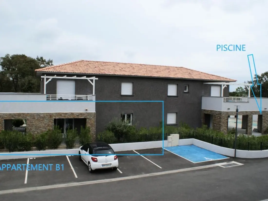 Résidence Wohnung (T3) 4 étoiles★★★★ Ghisonaccia Corse mit Pool