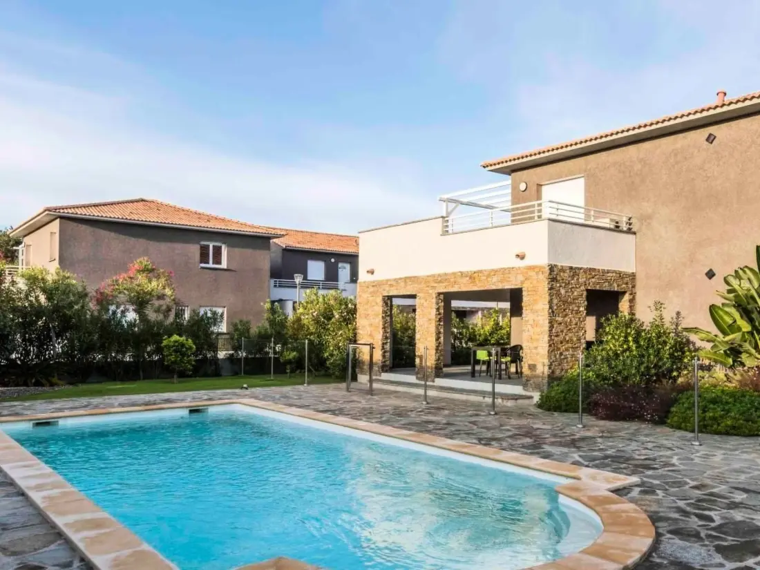 Résidence Wohnung (T3) 4 étoiles★★★★ Ghisonaccia Corse mit Pool