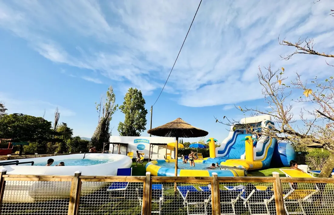Camping Paradis les Rives de l'Hérault 4 étoiles★★★★