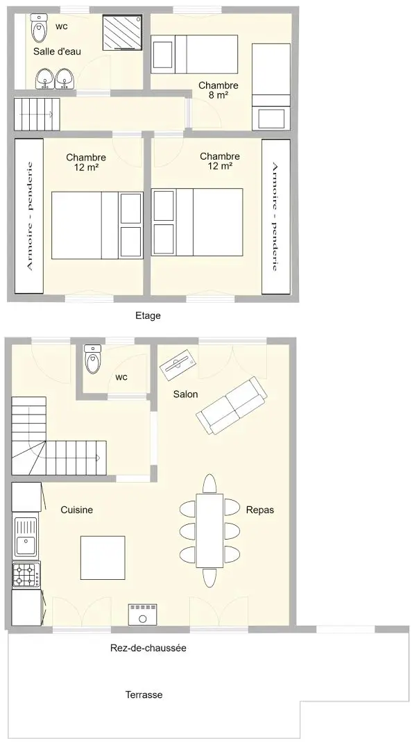 Gîte de France Les tilleuls 3 épis