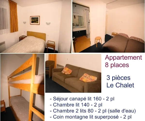 Le Chalet - Piscine