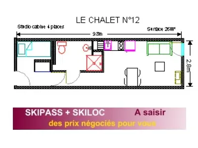 Le Chalet - Piscine