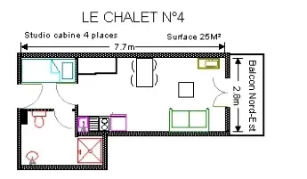 Le Chalet - Piscine