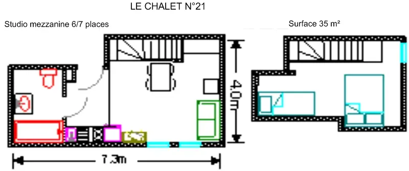 Le Chalet - Piscine