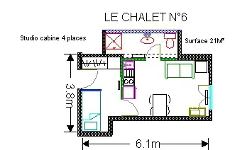 Le Chalet - Piscine