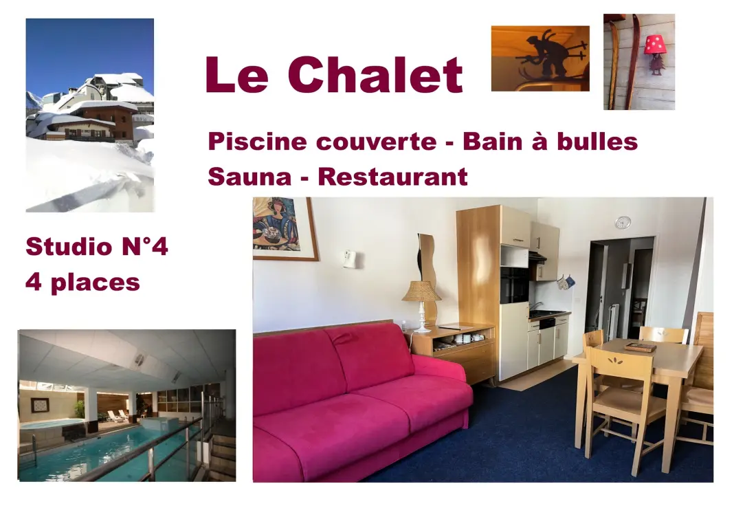 Le Chalet - Piscine