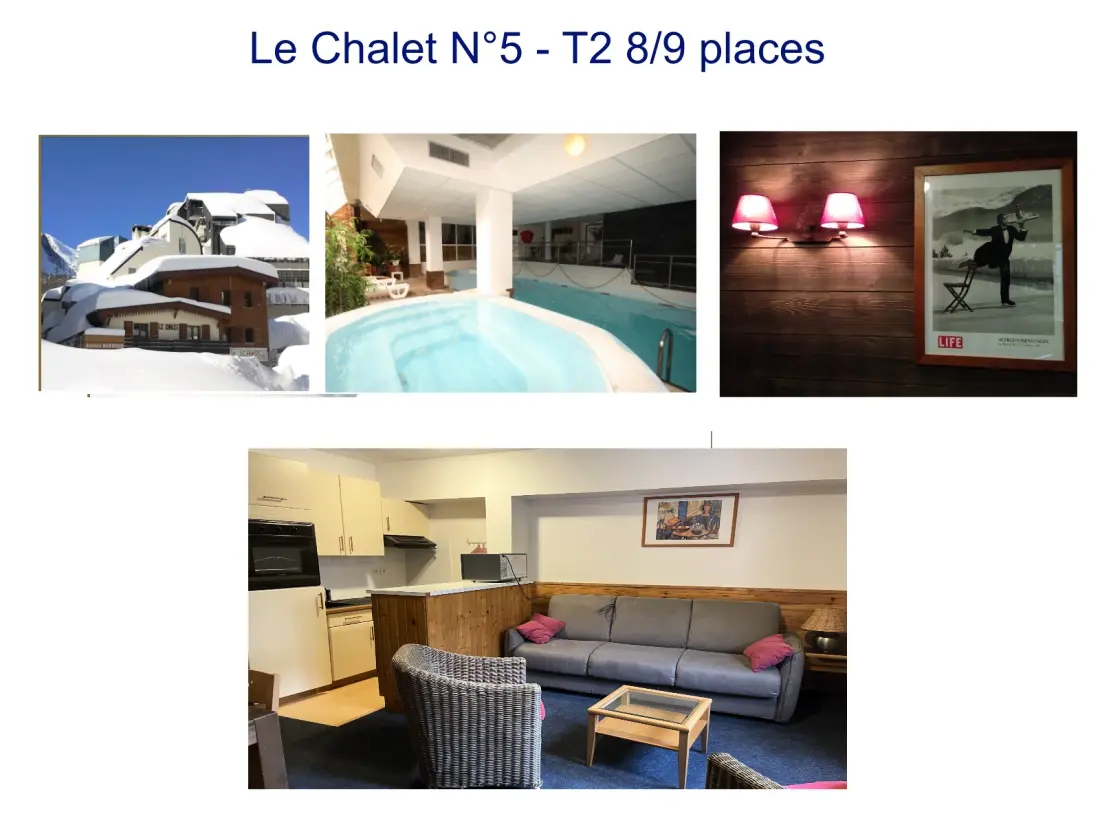 Le Chalet - Piscine